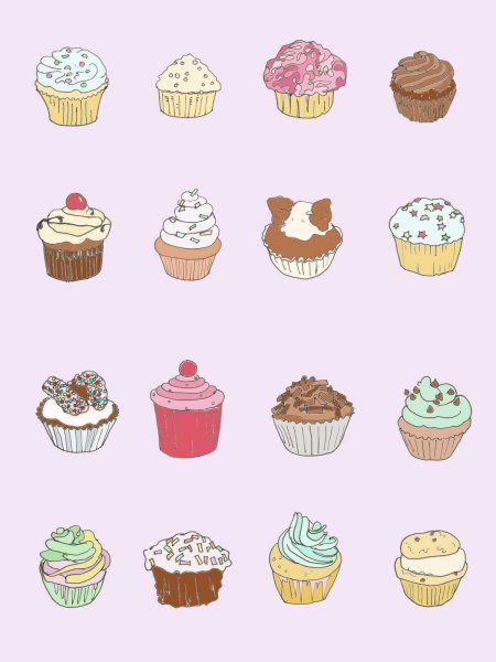 Зарисовки пирожных