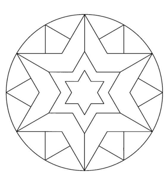 Мандала Геометрическая