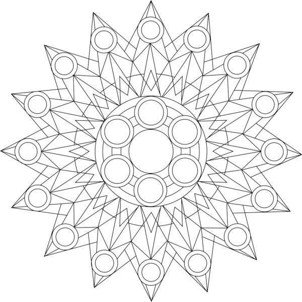 Калейдоскоп рисование