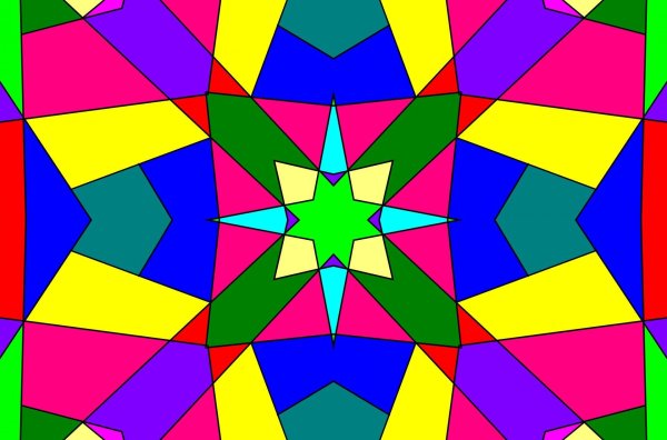 Мандалы простые геометрические для детей