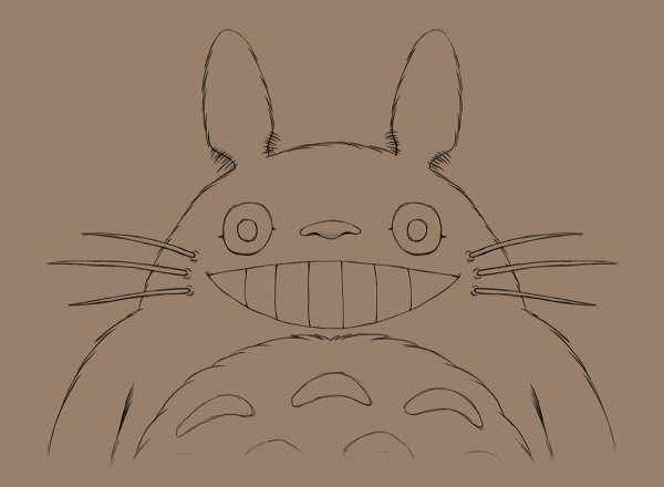 Тоторо скетч