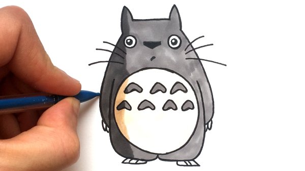 Тоторо поэтапно