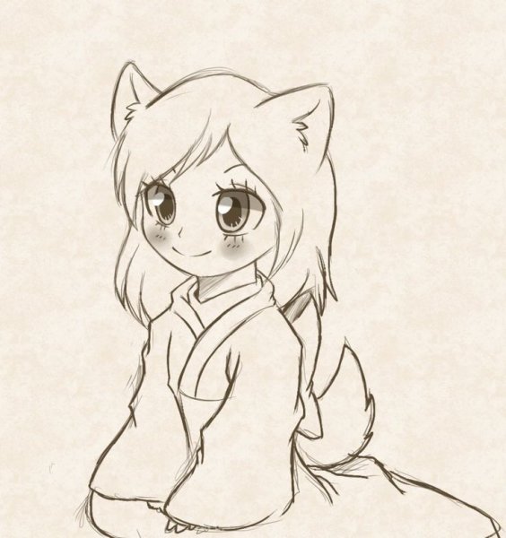 Няшные рисунки карандашом