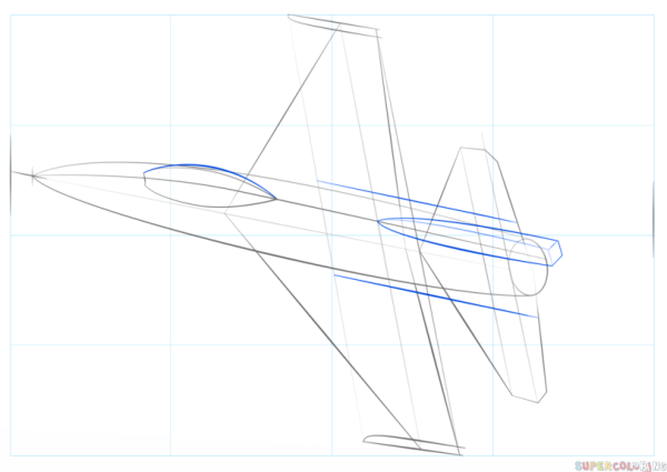 Самолёт будущего рисунки