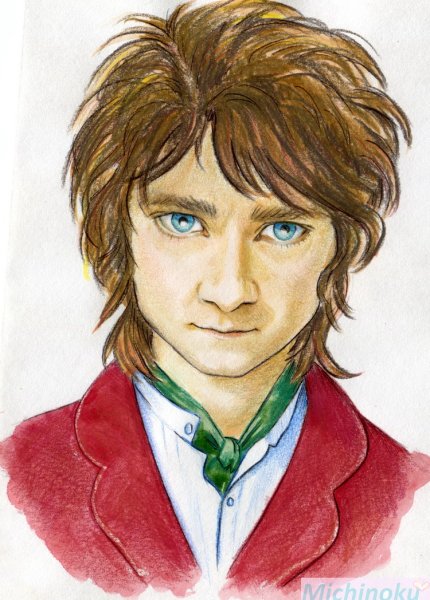 Хоббит Бильбо Бэггинс иллюстрация