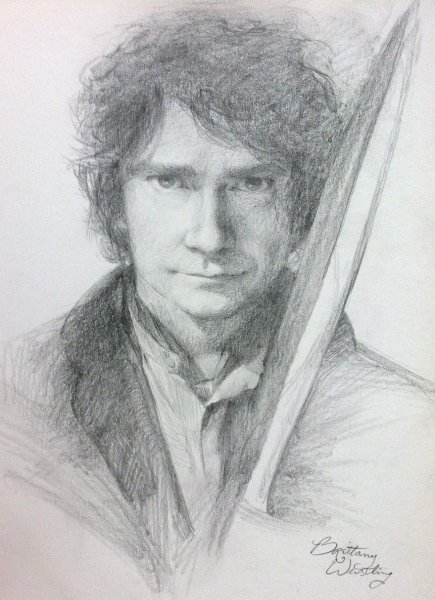 Бильбо Бэггинс раскраска