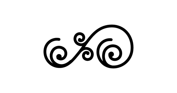 Узор завитки