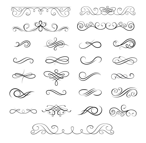 Каллиграфические вензеля