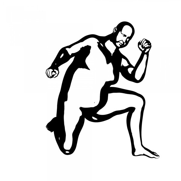 Два борца рисунок