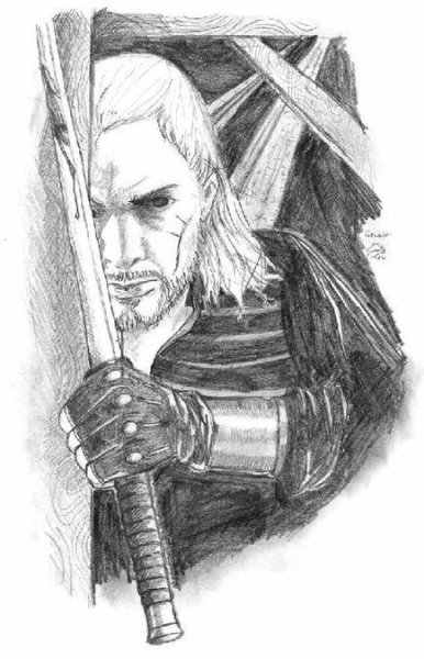 Геральт Лютик Кагыр регис Мильва