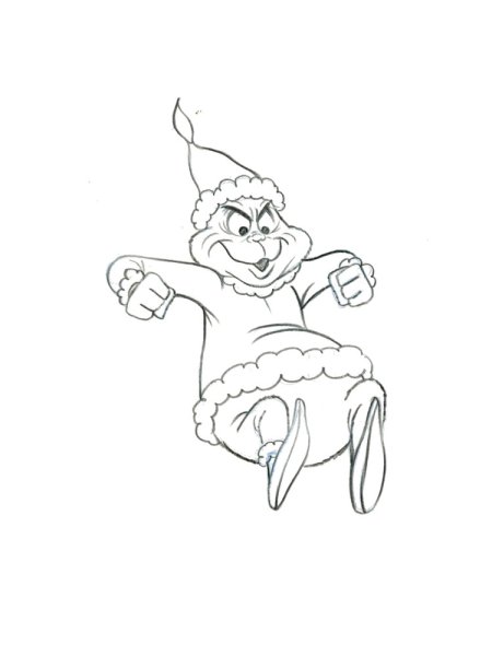 Гринч похититель раскраска