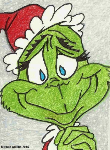 Гринч смеется