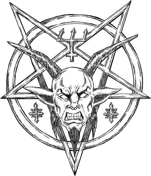 Сатана карандашом