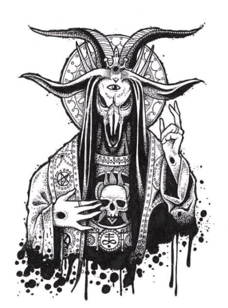 Бафомет эскиз