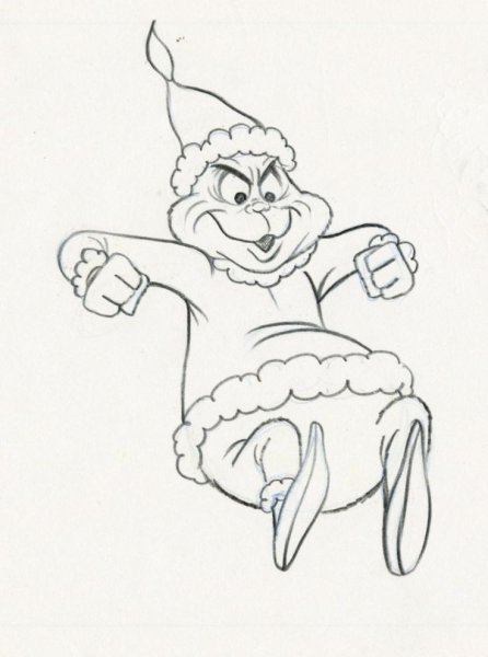 Гринч похититель раскраска