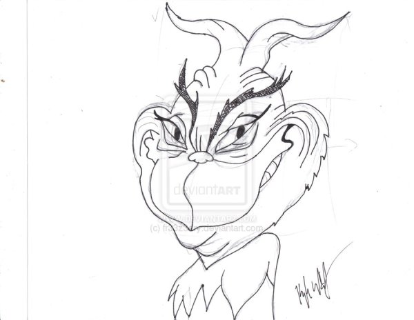 Рука Гринча раскраска