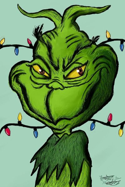 Рисунок Гринча