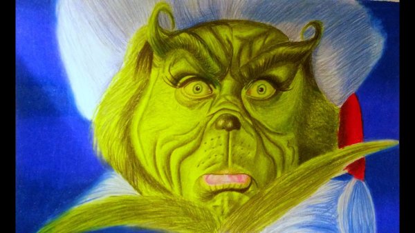 Гринч рисовать