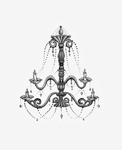 Эскиз люстры