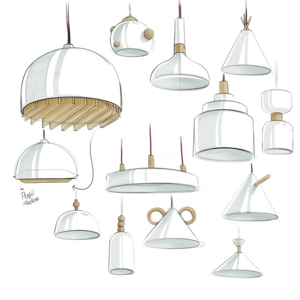 Эскиз люстры