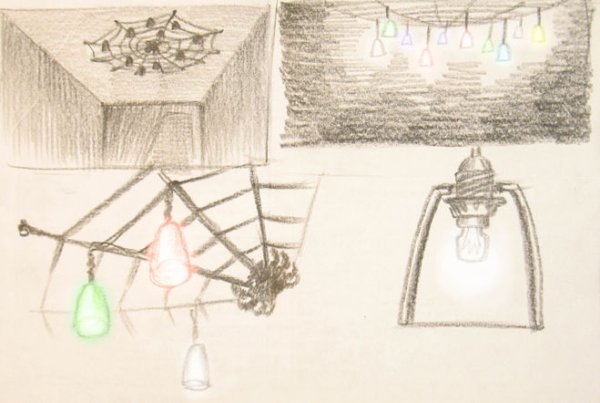 Светильники создающие рисунок