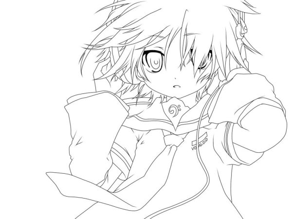 Раскраски Вокалоиды