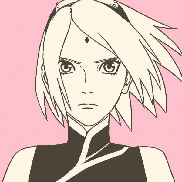 Сакура Харуно нарисова