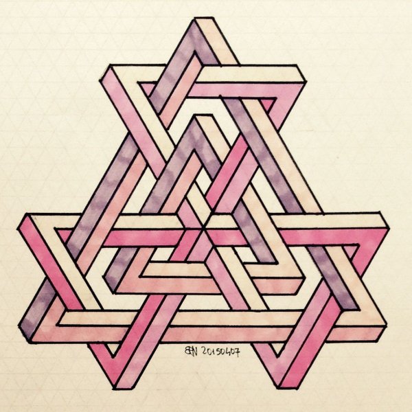 Геометрические фигуры иллюзия