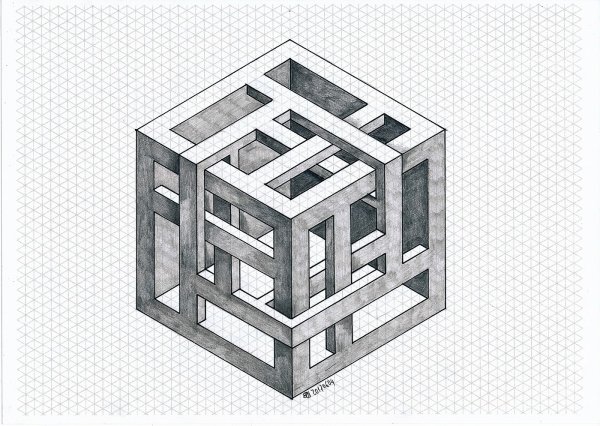 Невозможные фигуры Эшера