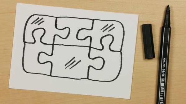 Головоломка нарисовать