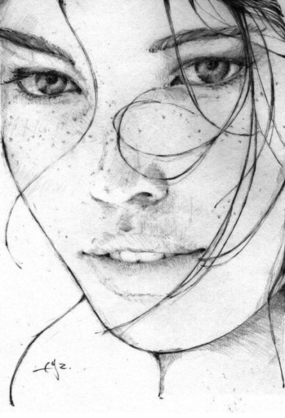 Рисунки грифелем