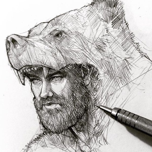 Графитный карандаш для рисования