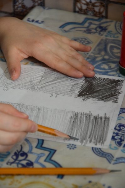 Рисование как грифелем