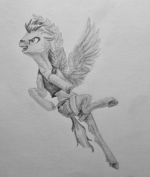 Пошаговые рисунки грифелем