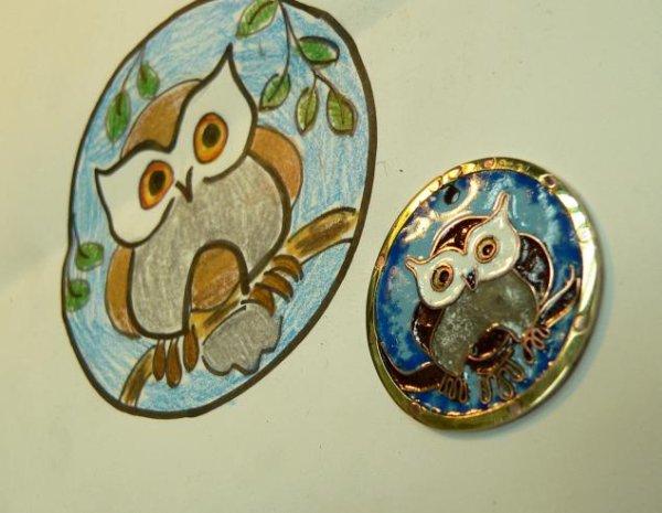 Мастер класс по эмали