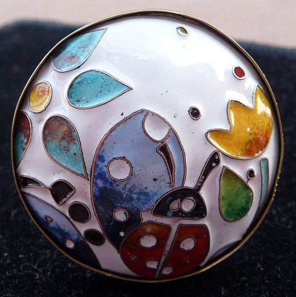 Горячая перегородчатая эмаль