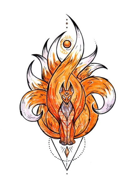 Девятихвостый Кицунэ