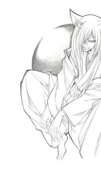 Демон Лис Томоэ и Нанами