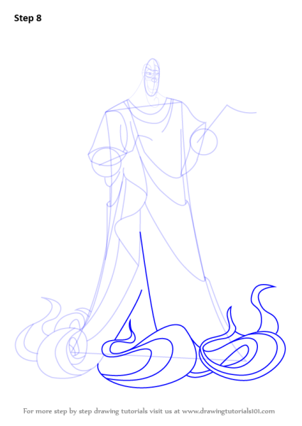 Аид Бог древней Греции рисунок