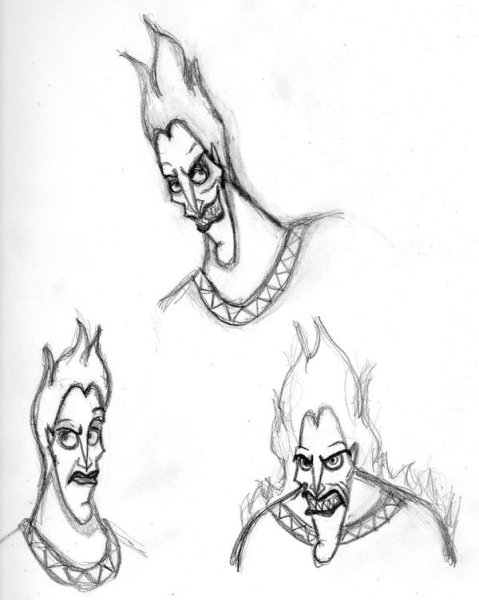 Боги древнего Греция рисунки Аида