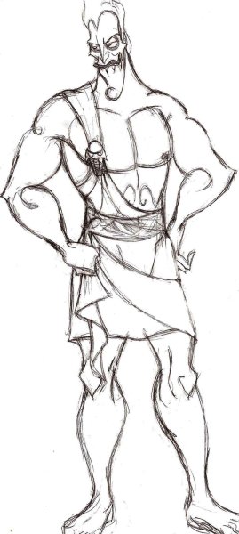 Ares рисунок Hades