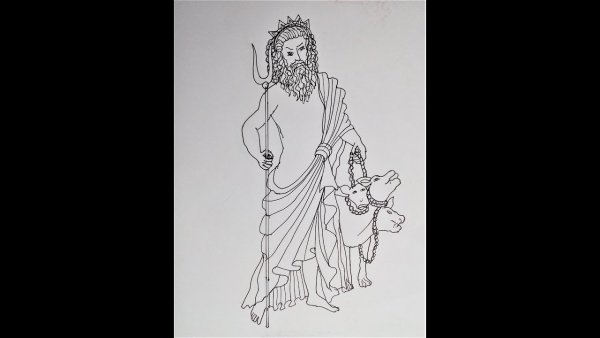 Аид нарисовать карандашом