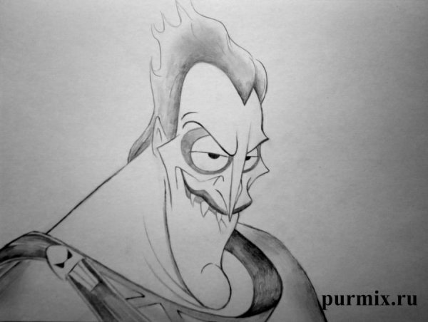 Аид Бог древней Греции раскраска