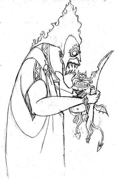 Раскраска Геркулес аид