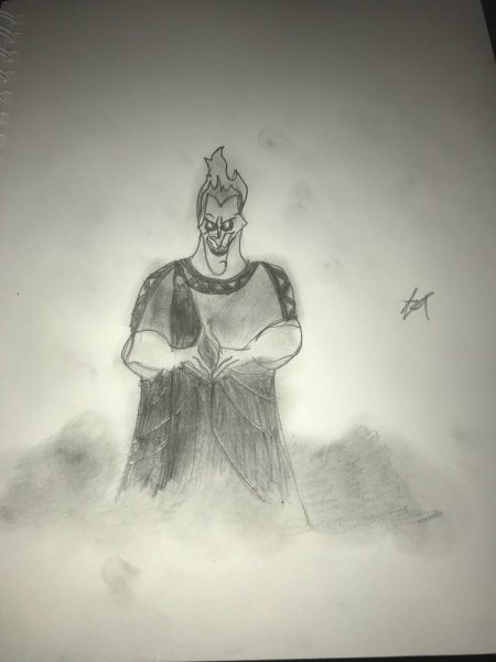 Аид Геркулес эскизы