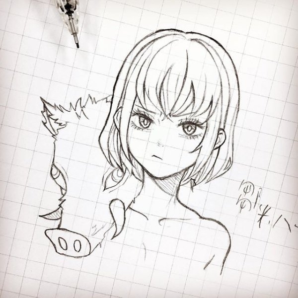 Иноске арты для срисовки