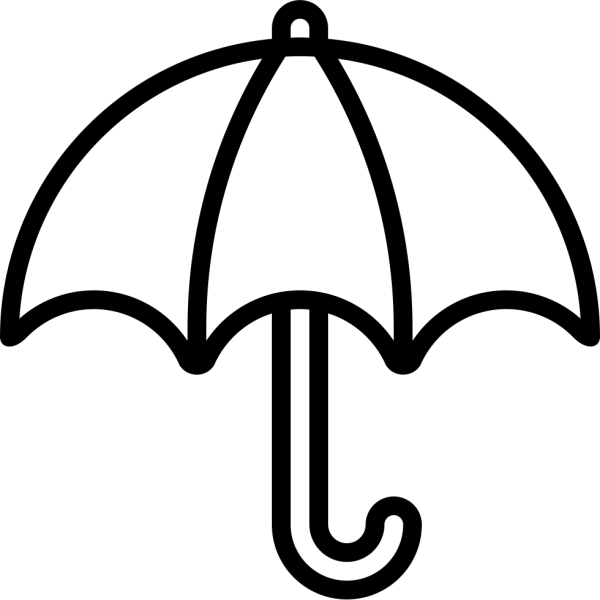 Рисование зонта