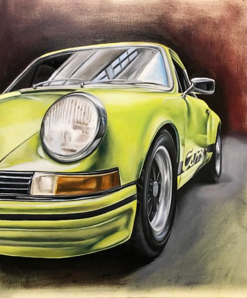 Порше 911 рисунок