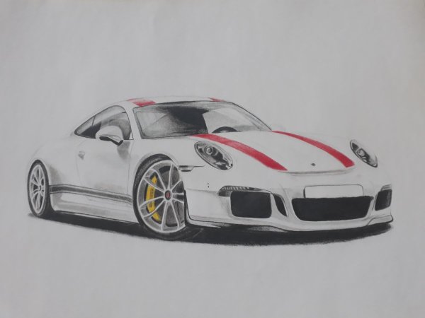 Porsche 911 gt3 раскраска