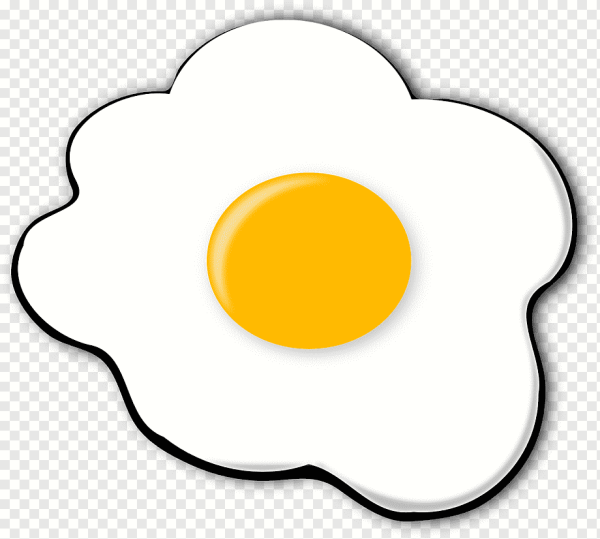 Нарисовать яичницу